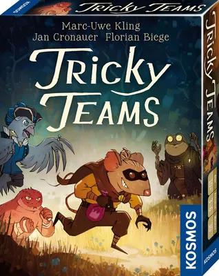 Immagine prodotto di KOSMOS Tricky Teams, Stichspiel, Kartenspiel, Familienspiel, Gesellschaftsspiel, ab 10 Jahren, 741969