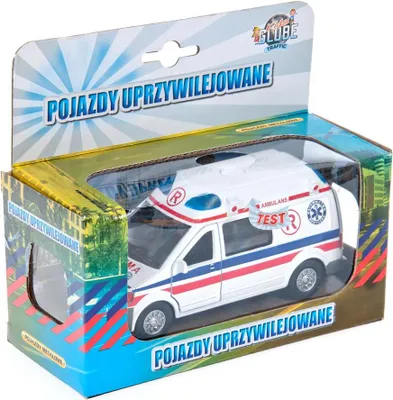 Zdjęcie produktu dla Karetka Pogotowia 12 Cm Hkg003