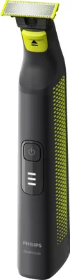 Produktbild von Philips OneBlade Pro QP6506/15 Face, Folienschaber, Schwarz, Limette, Akku, 90 min, 1 h, 100-240 V