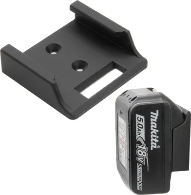 Produktbild von Akkuhalter für Makita Akku Wandhalter Akkuwandhalter Wandhalterung Halter 18V