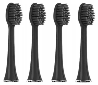 Produktbild von Nistal Ersatz-Zahnbürstenköpfe für SEYSSO Carbon Basic Professional Schwarz