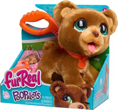 Produktbild von Spectron FurReal interaktiver Bär Spielzeug - Poop-A-Lots Plüschtier