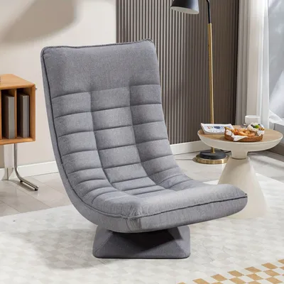 Produktbild von Verstellbarer Loungestuhl – Gartenstuhl – Balkonstuhl – Lounge-Sessel – 5-stufig verstellbar – 360° schwenkbar