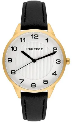 Produktbild von Damenuhr Perfect, schwarz, Perfect-PF01243