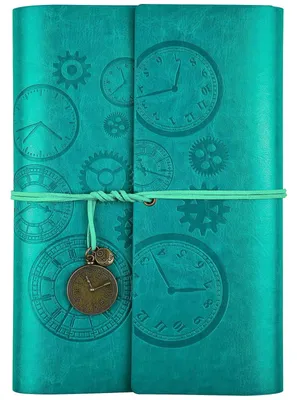 Image de Cahier en cuir A5 - Carnet vintage