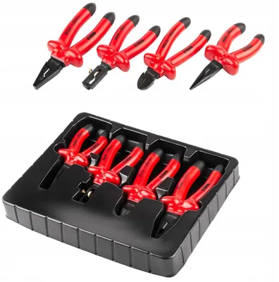 Produktbild von RICHMANN 1000V Zangen-Set Kombizange Abisolierzange Spitzzange
