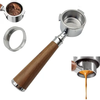 Bodenloser Portafilter 51 mm, 3 Ohren, für DeLonghi EC680/EC685/EC885/EC890