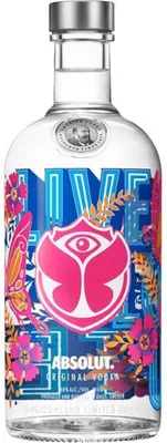 Produktbild von Absolut Vodka TOMORROWLAND Limited Edition 2022 40% Vol. 0,7l