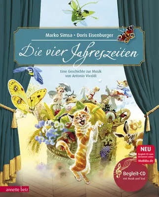 Produktbild von Die vier Jahreszeiten. Mit CD