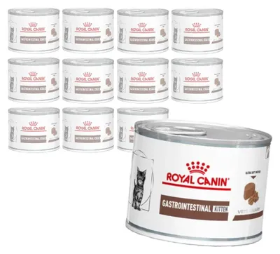 Produktbild von Royal Canin Veterinary Gastrointestinal 12x195g Nassfutter für Kätzchen mit empfindlichem Verdauungssystem