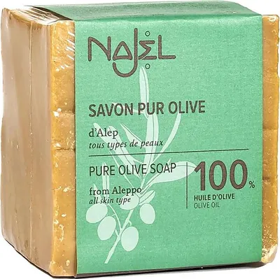 Produktbild von Najel reine Olivenölseife aus Aleppo – 3er-Set – 200 g