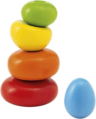 Produktbild von Schmidt Spiele Wackelsteine, 1 Jahr(e), Holz, Mehrfarbig