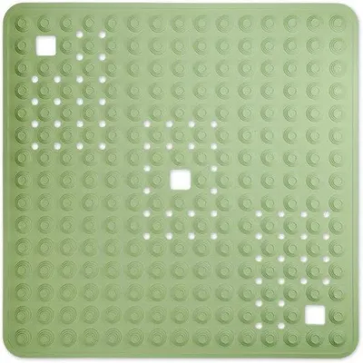 Obrázek produktu pro Zelená protiskluzová sprchová rohož 60 x 60 cm, odolná