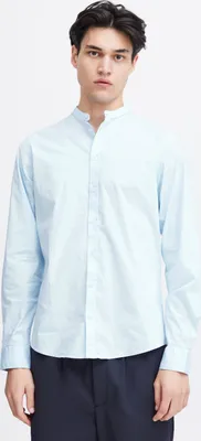 Produktbild von Casual Friday CFAnton LS CC stretch Herren Langarmhemd Hemd Herrenhemd Stehkragen 97% Baumwolle, 3% Elasthan regular fit