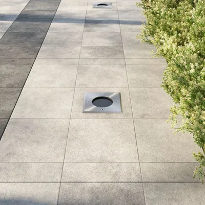 Immagine prodotto di Faretti a Incasso per Esterno Set 3 pz Quadrati