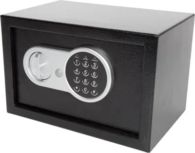 Zdjęcie produktu dla Elektroniczny sejf - 20 x 31 x 20 cm