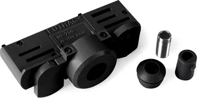 Produktbild von Eutrac 3-Phasen Stromschienenadapter schwarz  inkl. Montagezubehör