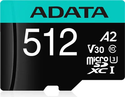 Produktbild von Premier Pro 512 GB microSDXC (UHS-I U3, Class 10, V30, A2)