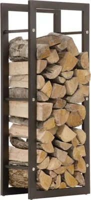 Produktbild von Kaminholzständer Keri 25x60x100 schwarz-matt