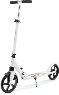 Produktbild von Zweirädriger Roller für junge Erwachsene - mit Stoßdämpfer - Hypermotion CITY SWIFT Winter Fox - 100kg