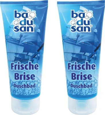 Produktbild von 2er Pack Badusan Duschbad Frische Brise Tube 200ml