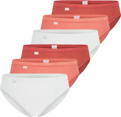 Produktbild von sloggi 6er Pack Basic+ Tai Slip Bequemer Schnitt, Perfekter Sitz, Angenehm auf der Haut