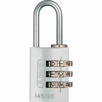 Image de ABUS 466-28 Cadenas combiné 145/20 Color Metal B/DFNLI, argent