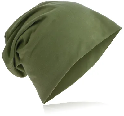 Produktbild von Beanie Muetze Unifarbe Farngruen