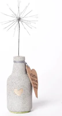 Produktbild von Pusteblumen Vase, Herz