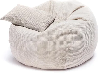 Obrázek produktu pro Ecopuf, Sedací Polštář, Křeslo sedací vak, Sedací Vak, pro Interiér, Světle šedá