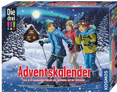 Produktbild von Kosmos Tri otázniky Adventný kalendár 2023 od 8 rokov