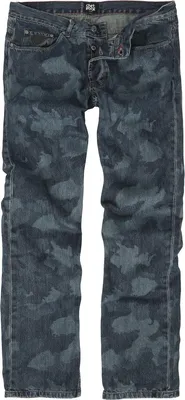 Produktbild von Chet Rock Jeans Herren Ringo Blue Camo blau Streetwear 100% Baumwolle W38L34