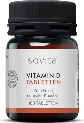 Produktbild von Sovita care Vitamin D, 180 St TAB