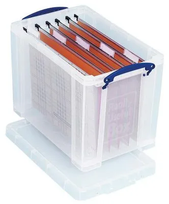 Obrázek produktu pro Úložná krabice Really Useful Box, 24 litrů, průhledná