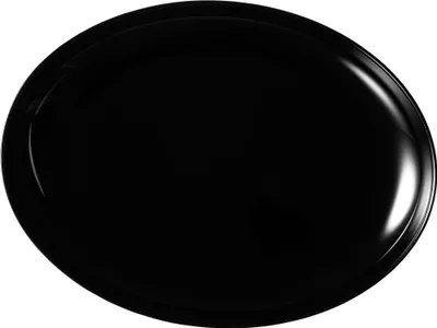 Produktbild von Ritzenhoff und Breker 4Everyday Platte schwarz oval 34 cm