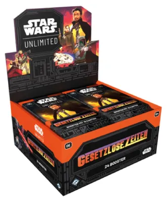 Produktbild von Star Wars Unlimited – Gesetzlose Zeiten Display (Deutsch)