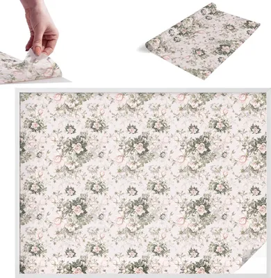 Zdjęcie produktu dla Folia witrażowa do okien - 146x200 cm - Folia witrażowa, dekoracyjna i nieprzezroczysta - Samoprzylepna folia dekoracyjna do szkła w witrażowym wzorze - Ochrona UV, łatwa w montażu, dekoracja okna - Kwiatowe piękno