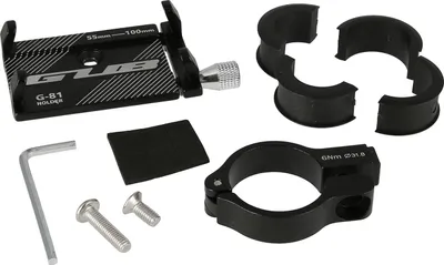 Image de Support de smartphone, anodisé noir