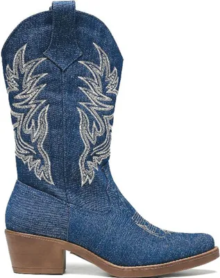 Produktbild von Cowboylaarzen Jeans Donker w Stiksels