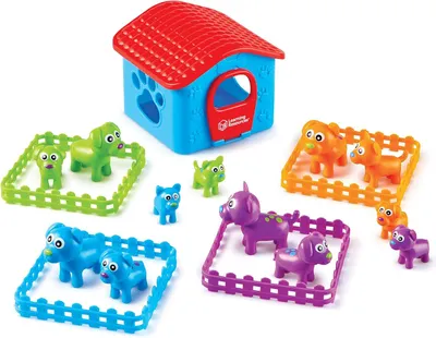 Productafbeelding van Learning Resources Sorteren - 'Em-Up Pups! 28 - Stuk Set