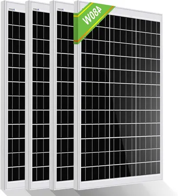 Produktbild von Solarmodul - Solarpanel - Solarmodule - Solarzellen - Solarenergie - 4x120W, Gesamtleistung: 480W