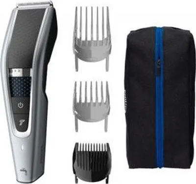 Immagine prodotto di Tagliacapelli Philips HC5630/15, ricaricabile, autonomia della batteria di 90 minuti, 28 lunghezze di taglio, modalità turbo, 3 accessori + custodia