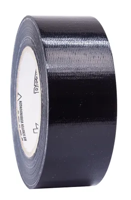 Obrázek produktu pro Lepicí páska univerzální, textilní, 50 metrů, černá - Petec