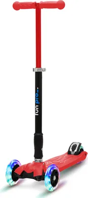Obrázek produktu pro Fun Pro TWO, koloběžka pro děti, tříkolka, LED kolečka, skládací, od 5 let