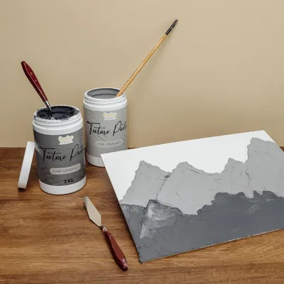 Immagine prodotto di Creative Deco Pasta Strutturale a Grana Fine 2kg Massa Grigio Scuro Pasta Modellabile per Progetti Artistici Pittura Acrilica | Strutturale per Arte Facile da Usare per Effetti 3D | Struttura Sabbia