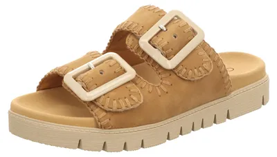 Produktbild von Gabor Damen-Pantolette Braun-Beige, Farbe:braun, EU Größe:36