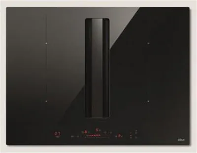 Image de Table de cuisson aspirante induction 60cm 4 feux 7400w noir - Elica - PRF0196211 -