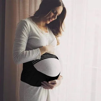 Productafbeelding van Famanu Zwangerschapsband - Ademend en ondersteunend voor zwangere vrouwen, maat XL