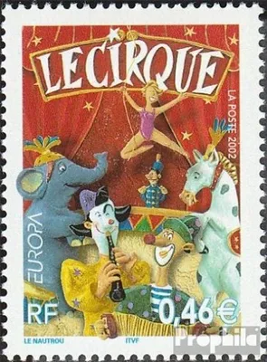 Produktbild von Briefmarken Frankreich 2002 Mi 3603 (kompl.Ausg.) postfrisch Zirkus