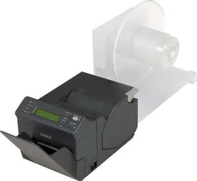 Produktbild von Epson TM-L500A (107A1): Combo - PS short - EDG - LCD - Tray - SITA F/W - Thermodruck - POS-Drucker - 203 x 203 DPI - 250 mm/sek - 18,4 cm - Kabelgebunden